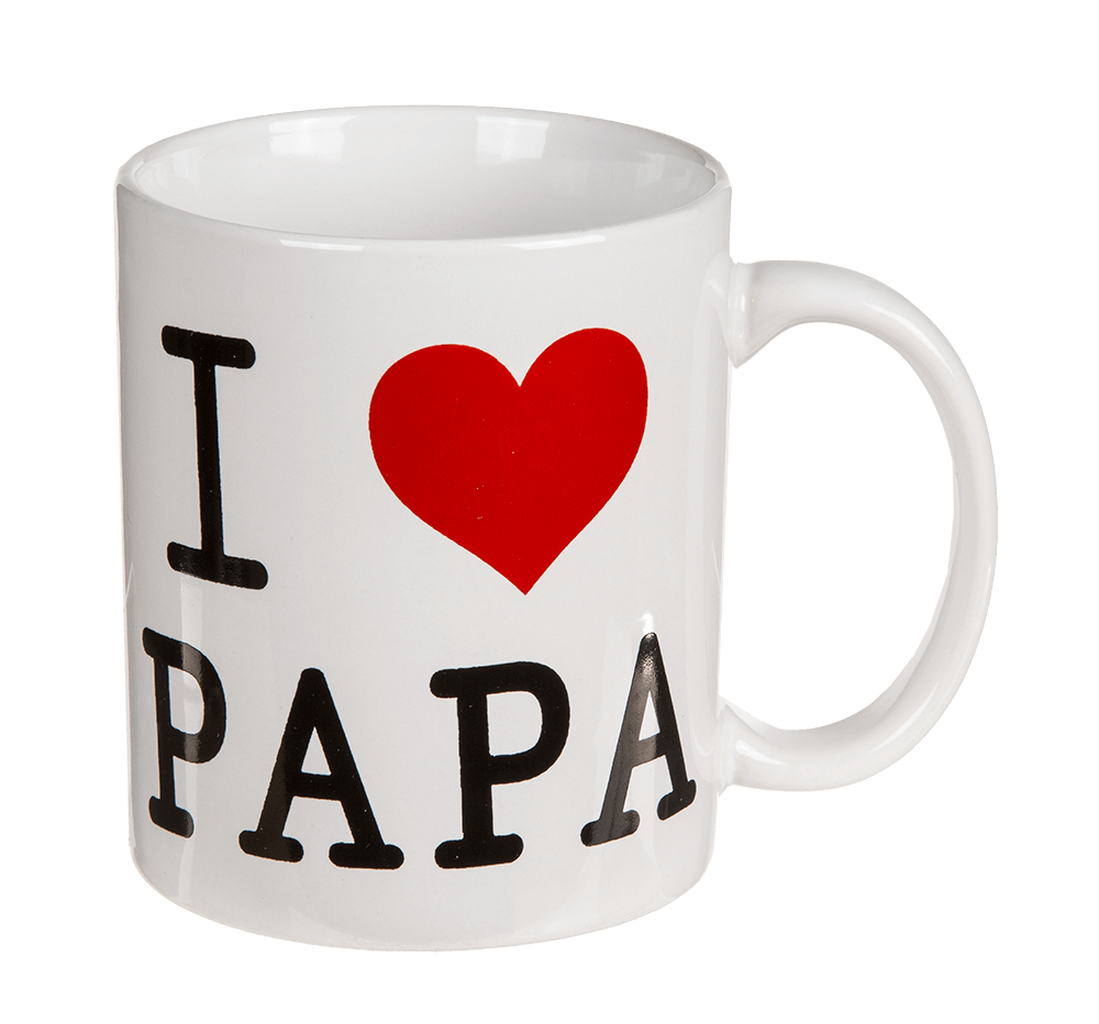 Mug, I love Papa,