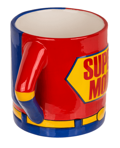 Mug, Super Mom, stoneware,
