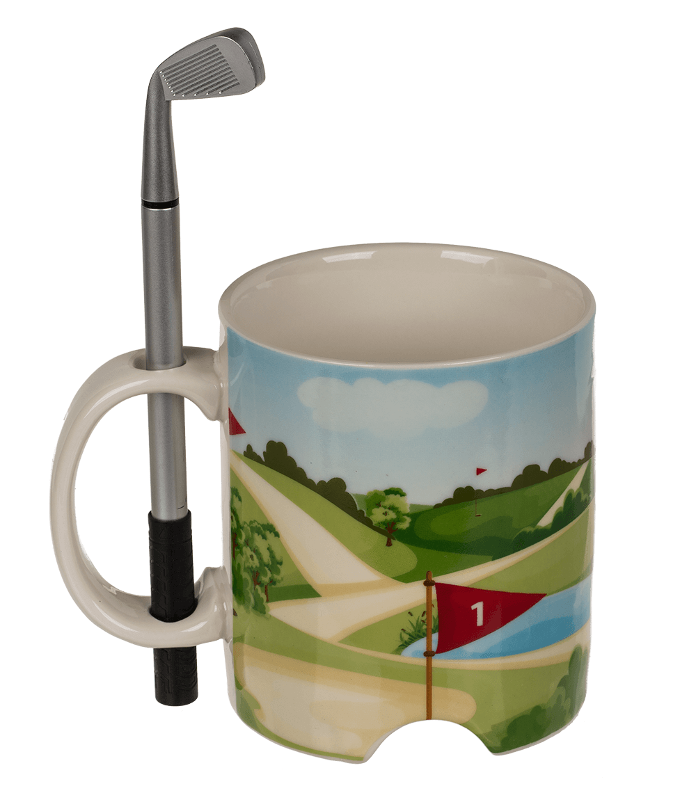 Mug, Golf Course,