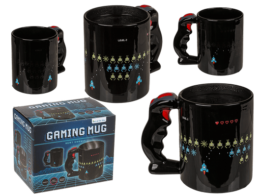 Mug with controller handle, Power Up,