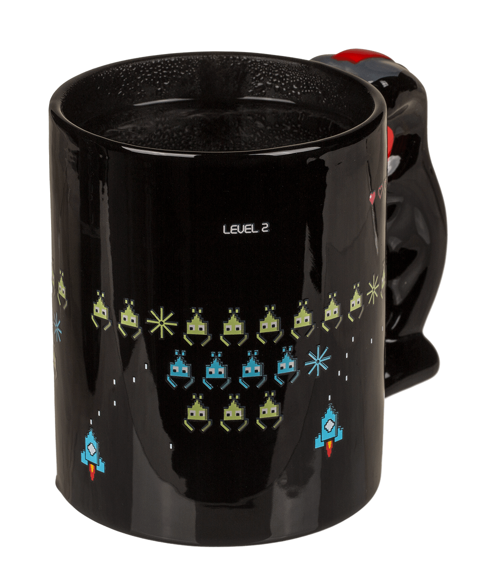 Mug with controller handle, Power Up,