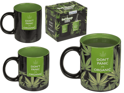 Mug, Cannabis, with thermal effect,