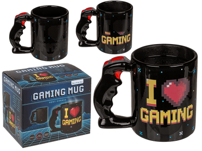 Mug, I Love Gaming, with thermal effect,