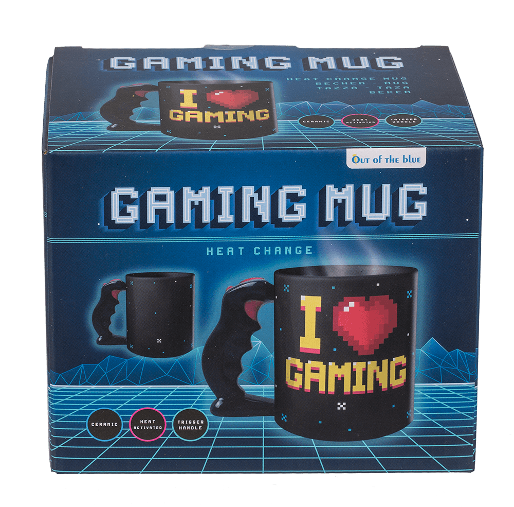 Mug, I Love Gaming, with thermal effect,