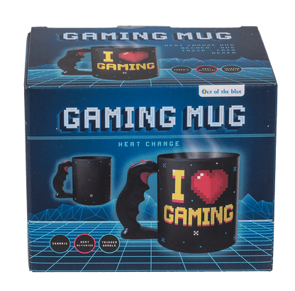 Mug, I Love Gaming, with thermal effect,