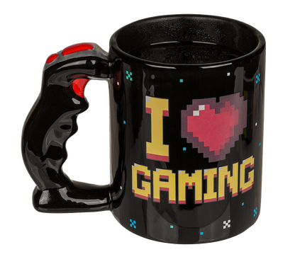 Mug, I Love Gaming, with thermal effect,