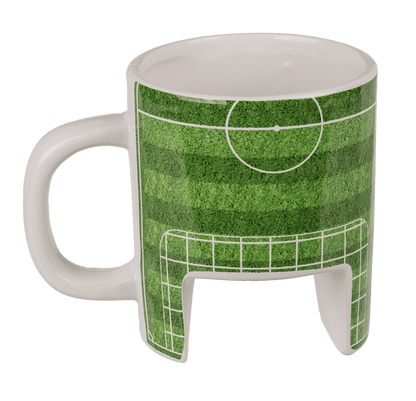 Mug, Football, incl. 2 shoes & 1 ball,