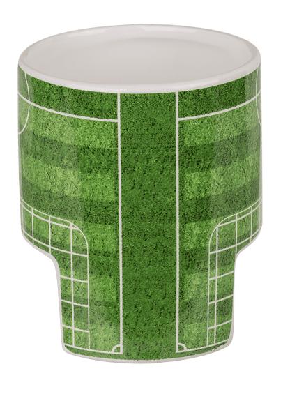 Mug, Football, incl. 2 shoes & 1 ball,