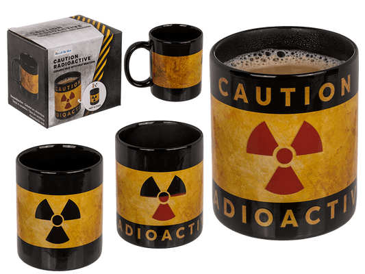 Mug, Nuklear, ca. 9 x 8,5 cm, stoneware,