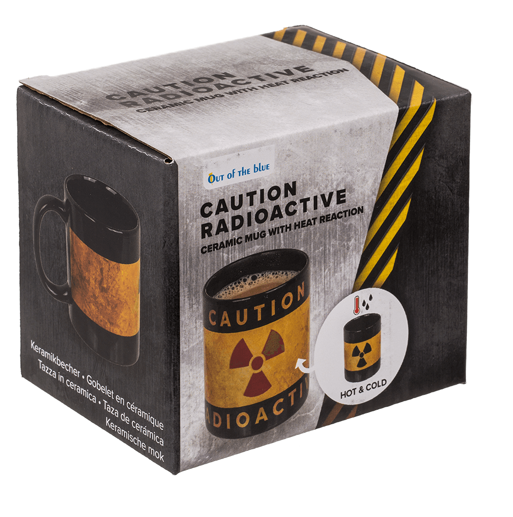 Mug, Nuklear, ca. 9 x 8,5 cm, stoneware,