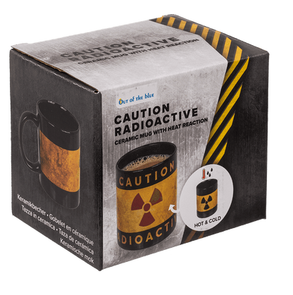 Mug, Nuklear, ca. 9 x 8,5 cm, stoneware,