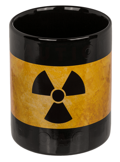 Mug, Nuklear, ca. 9 x 8,5 cm, stoneware,