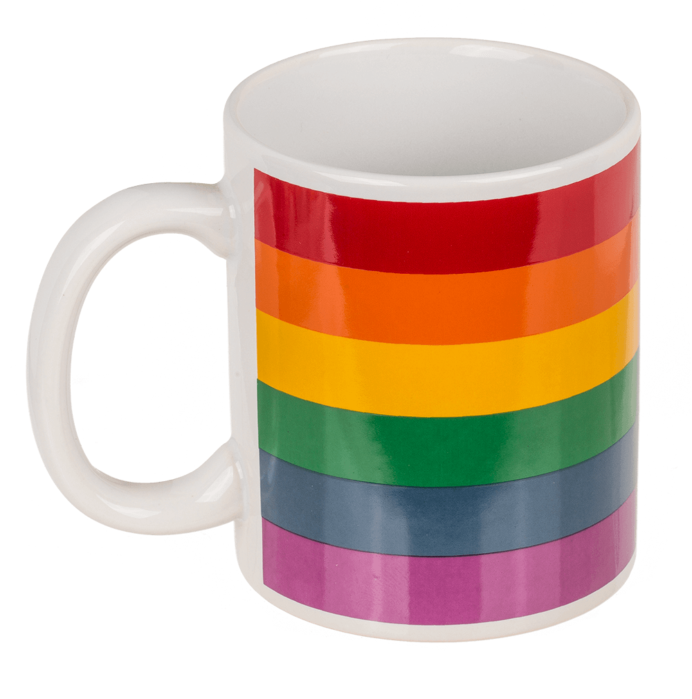 Mug, Pride Flag, ca. 9,5 x 8 cm,