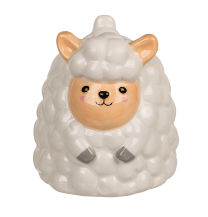 Upside Down Mug, Sheep, ca. 12 x 14 cm, dolomite