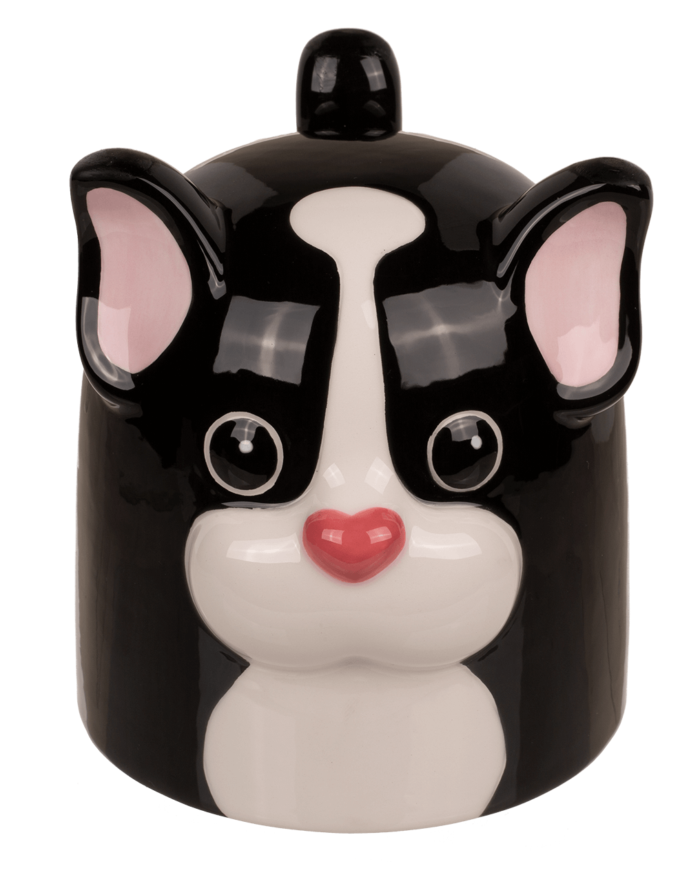 Upside Down Mug, Dog, ca. 12 x 14 cm, dolomite