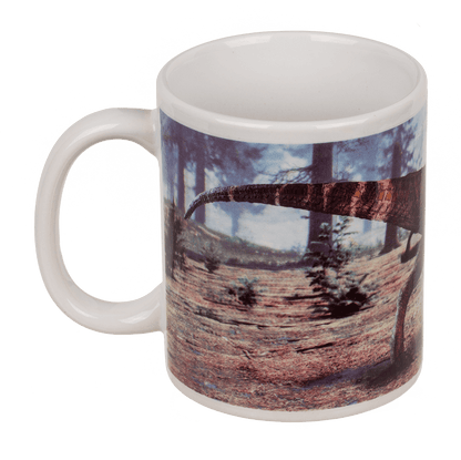 Stoneware mug,T-Rex, with thermal effect,