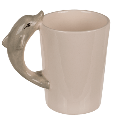 Stoneware mug,Dolphin,11 x 8,5 cm,300 ml