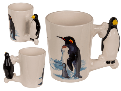 Stoneware mug,Penguin,11 x 8,5 cm,300 ml,