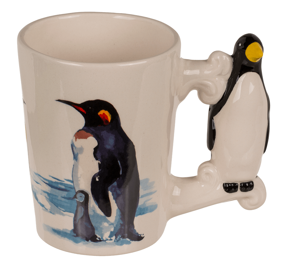 Stoneware mug,Penguin,11 x 8,5 cm,300 ml,