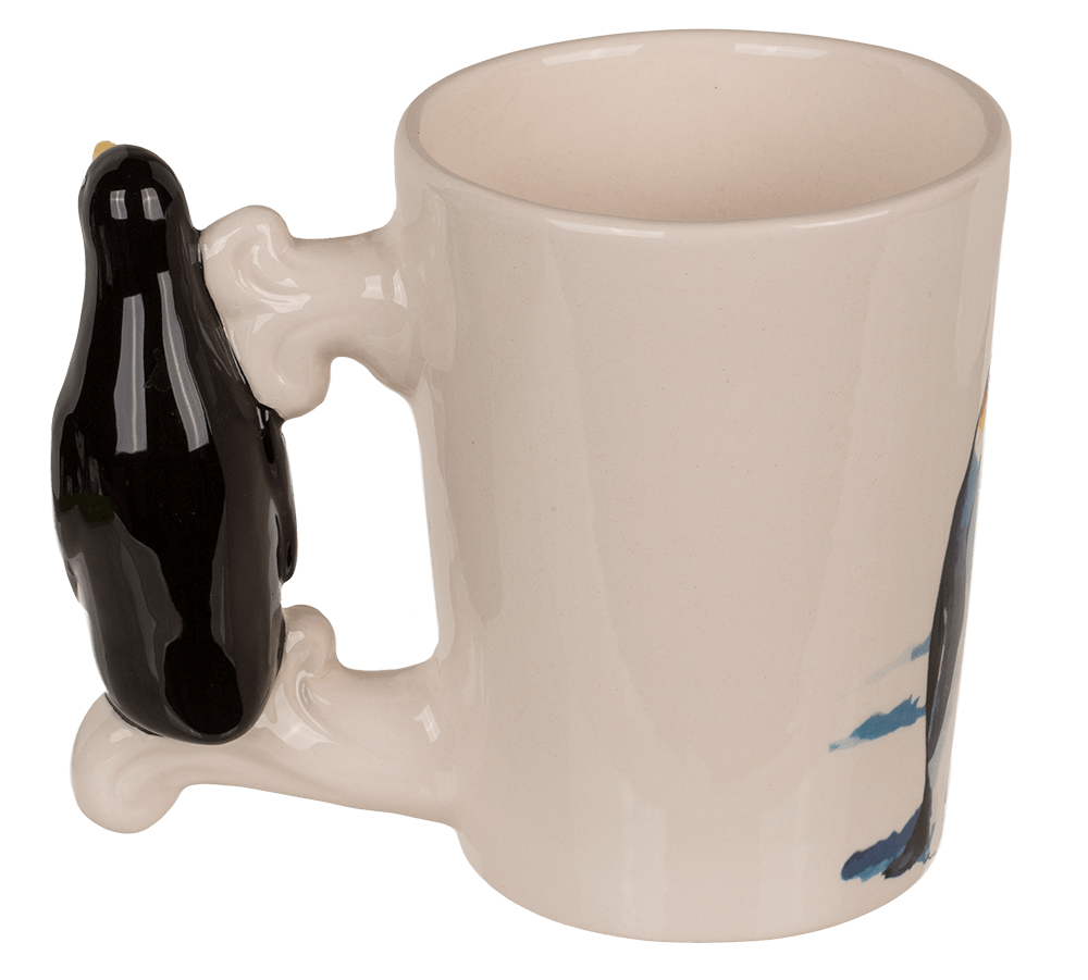 Stoneware mug,Penguin,11 x 8,5 cm,300 ml,