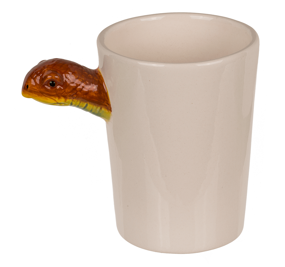 Stoneware mug,Turtle,11 x 8,5 cm,300 ml,
