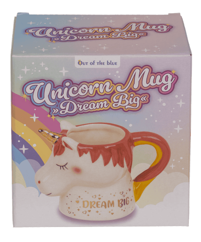 Mug, Unicorn, Dream Big, 15 x 11 cm.,
