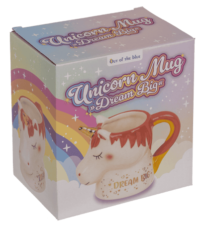 Mug, Unicorn, Dream Big, 15 x 11 cm.,