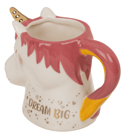 Mug, Unicorn, Dream Big, 15 x 11 cm.,