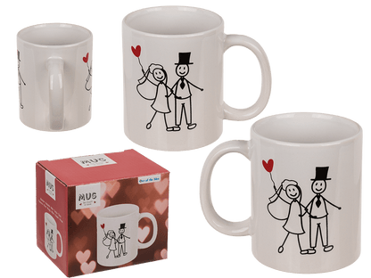 Stoneware Mug,So much in Love, 9 x 8 cm, 300 ml,