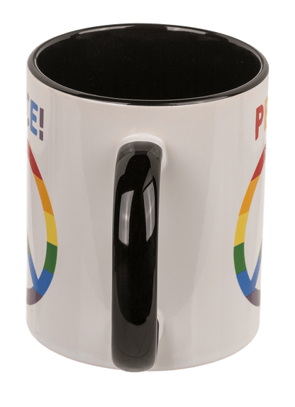 Mug, Peace, Stoneware,