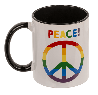 Mug, Peace, Stoneware,