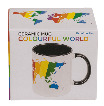 Mug, Colorful World, Stoneware,