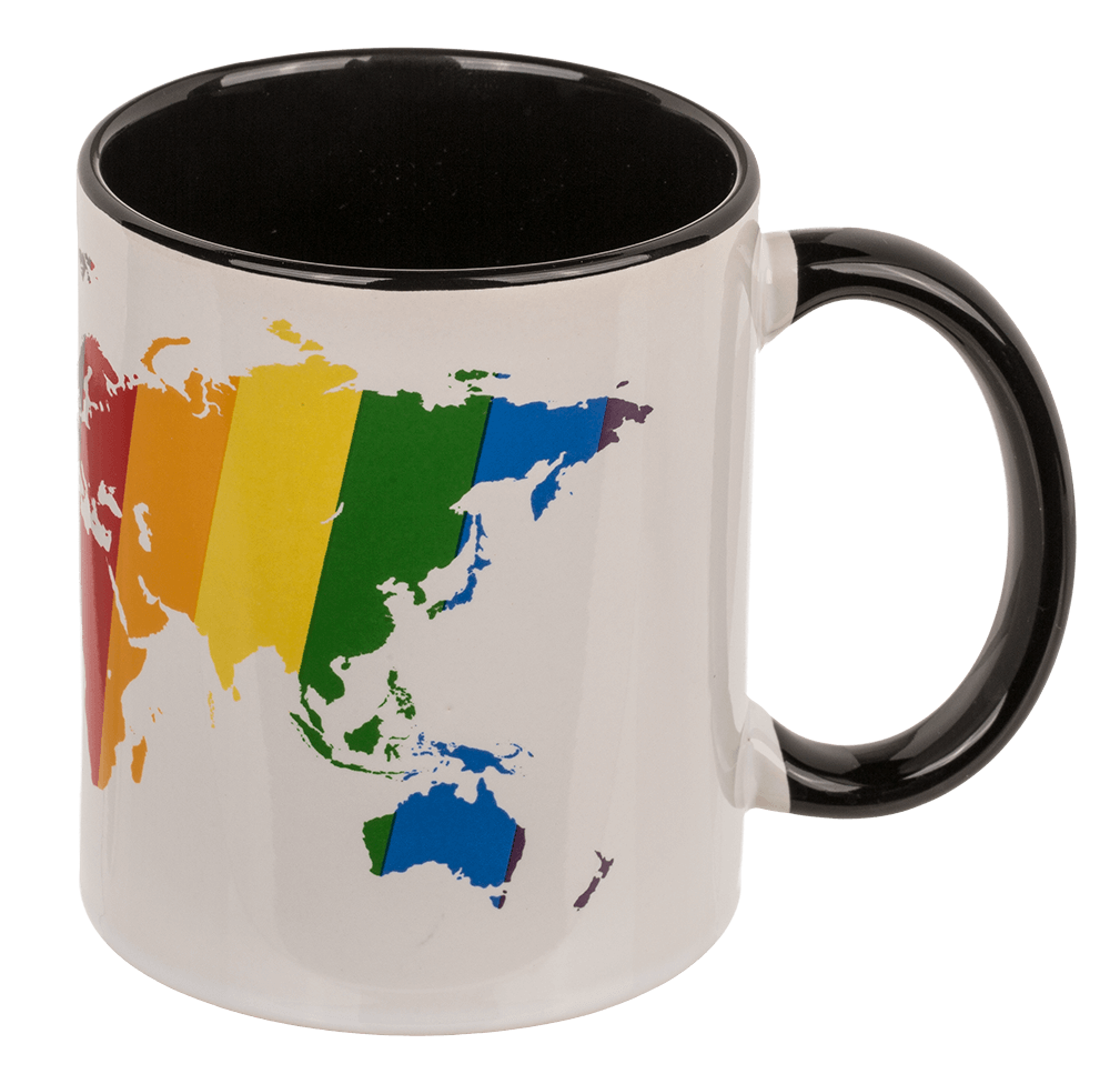 Mug, Colorful World, Stoneware,