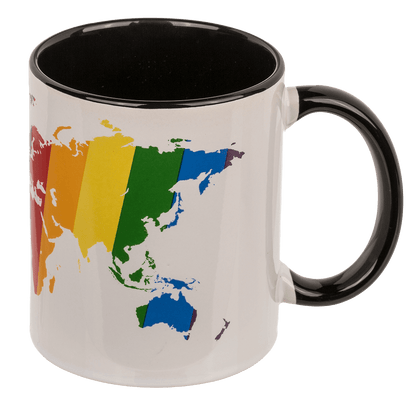 Mug, Colorful World, Stoneware,