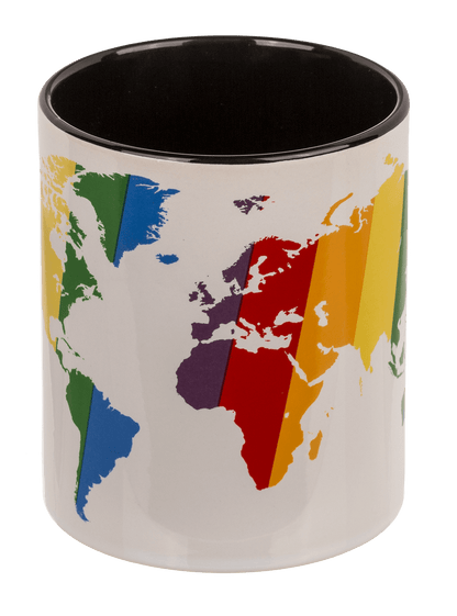 Mug, Colorful World, Stoneware,
