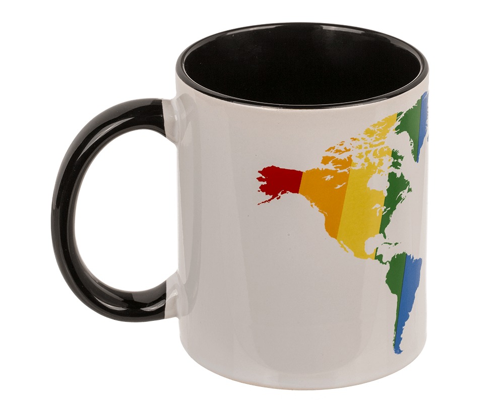 Mug, Colorful World, Stoneware,