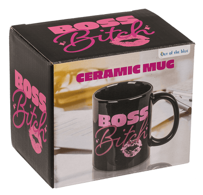 Mug, Boss Bitch, Stoneware,