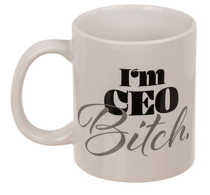 Mug, Ceo-Bitch, Stoneware,