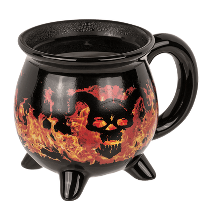 Mug, Fire devil, Stoneware, thermal effect,