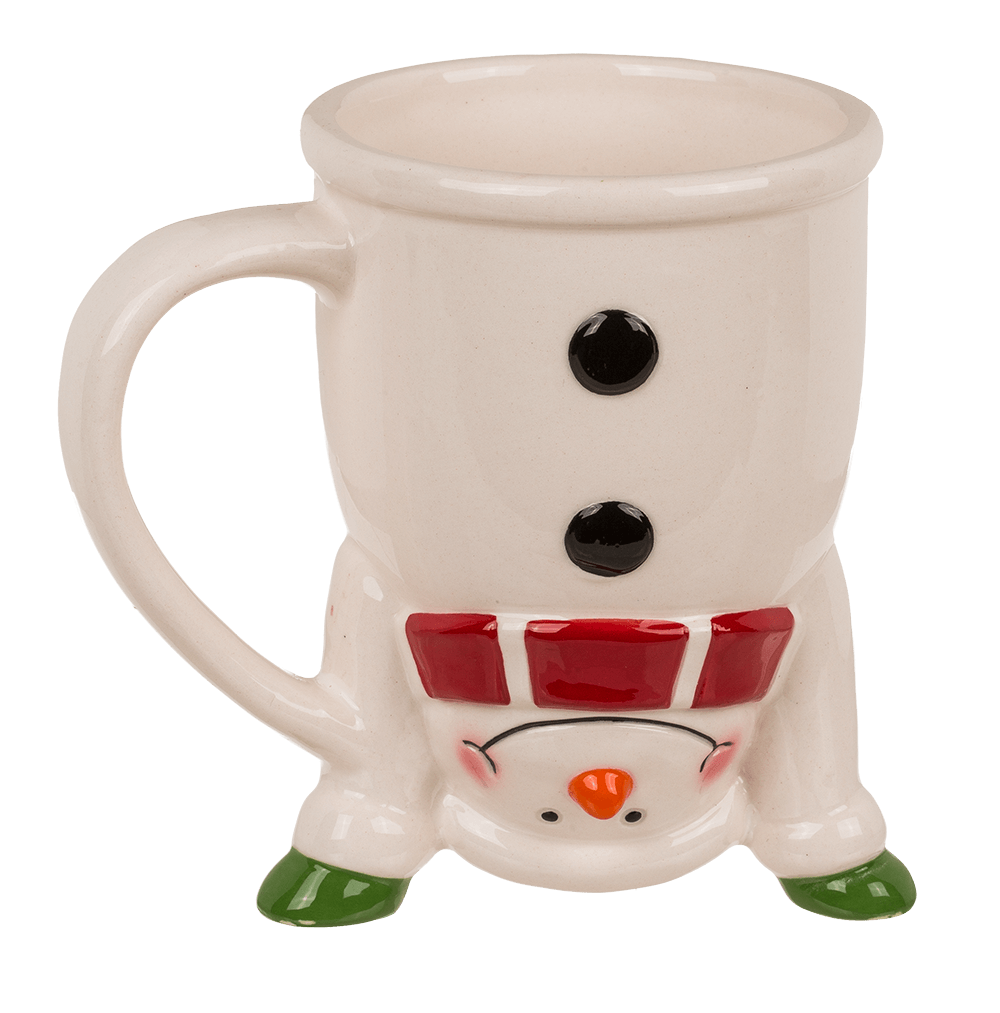 Mug, Santa & Snowman,