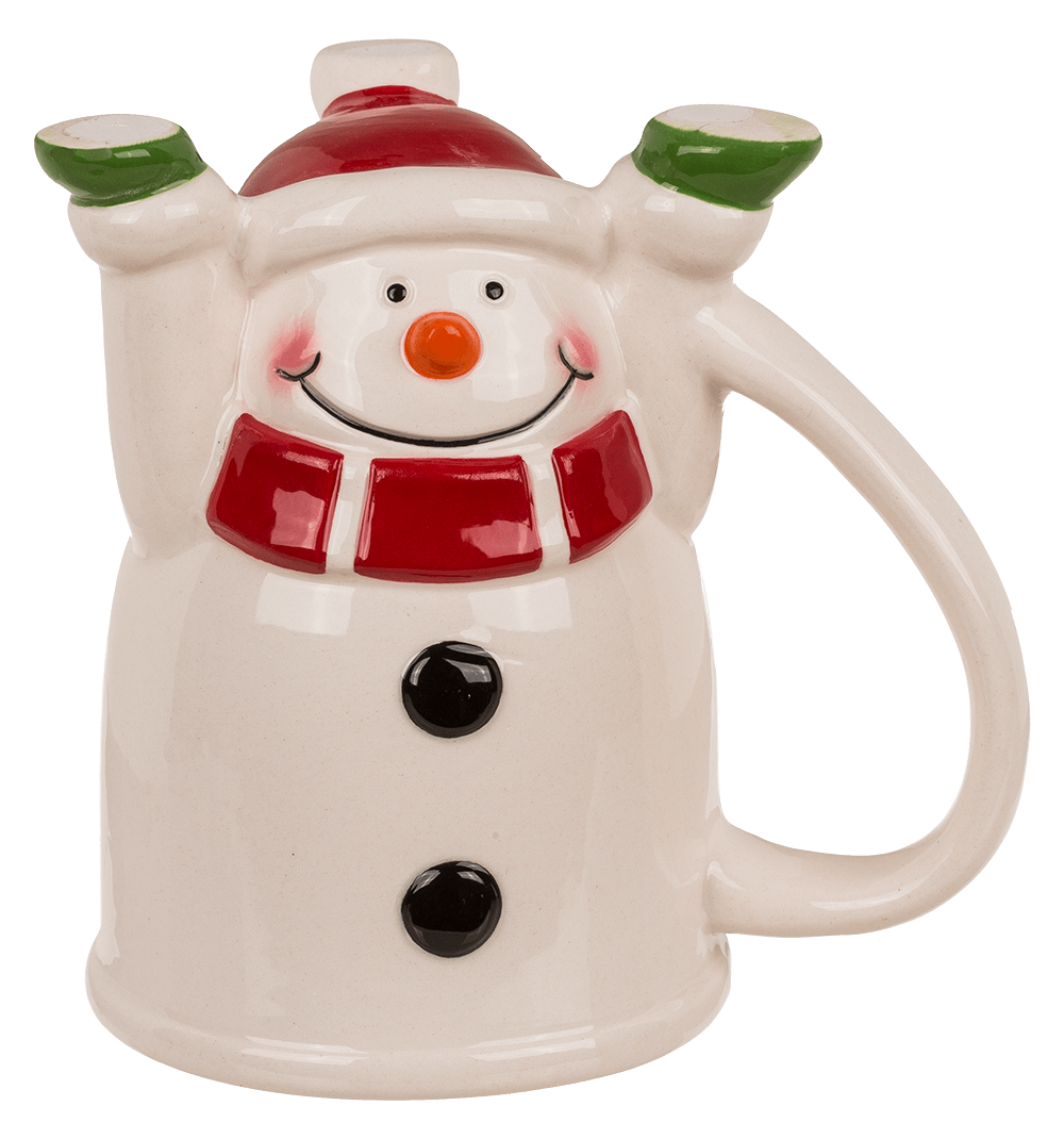 Mug, Santa & Snowman,