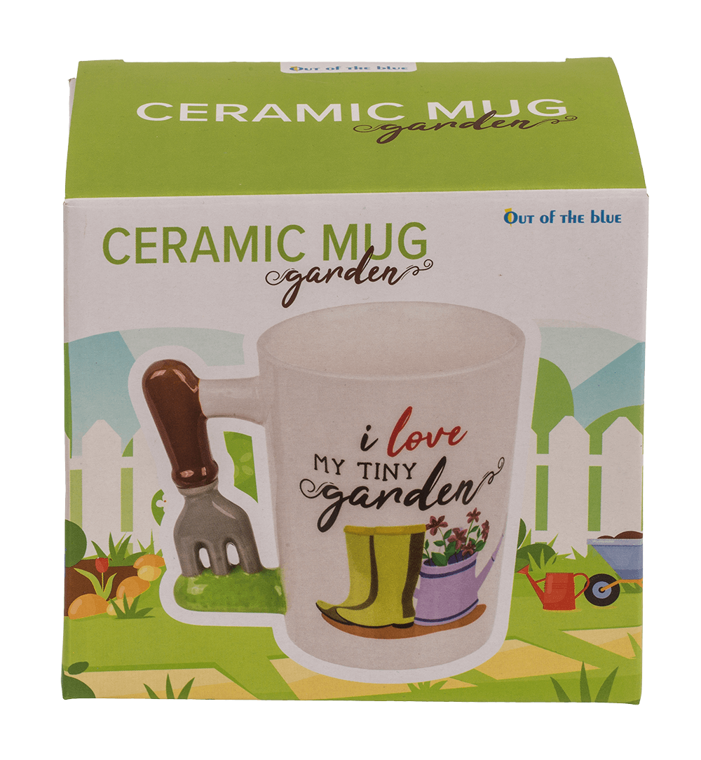 Mug, Tiny Garden, Stoneware,