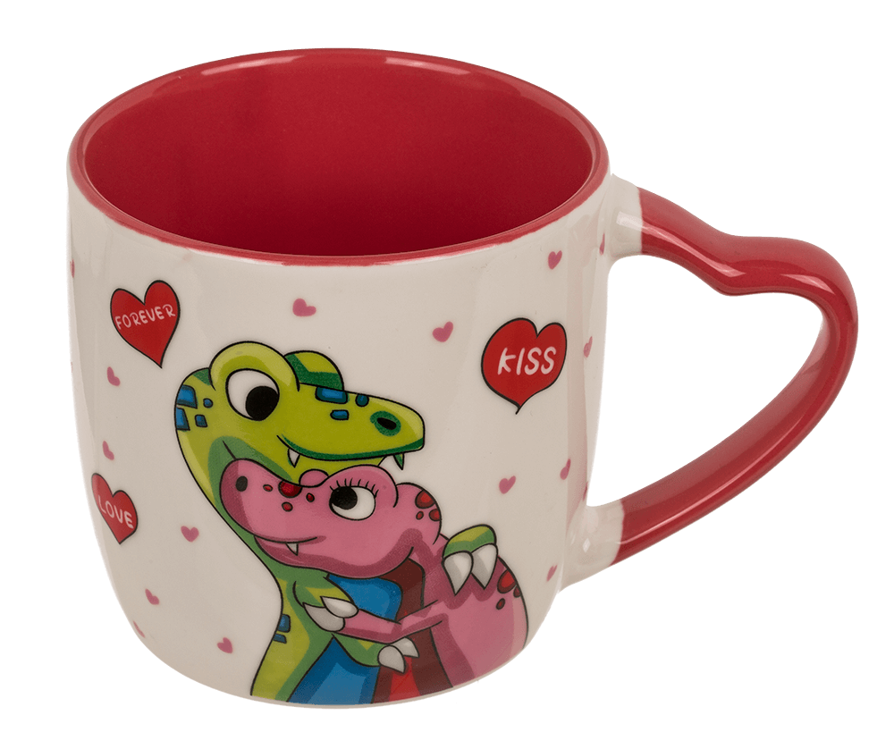 New Bone China Mug, Dino Kids,