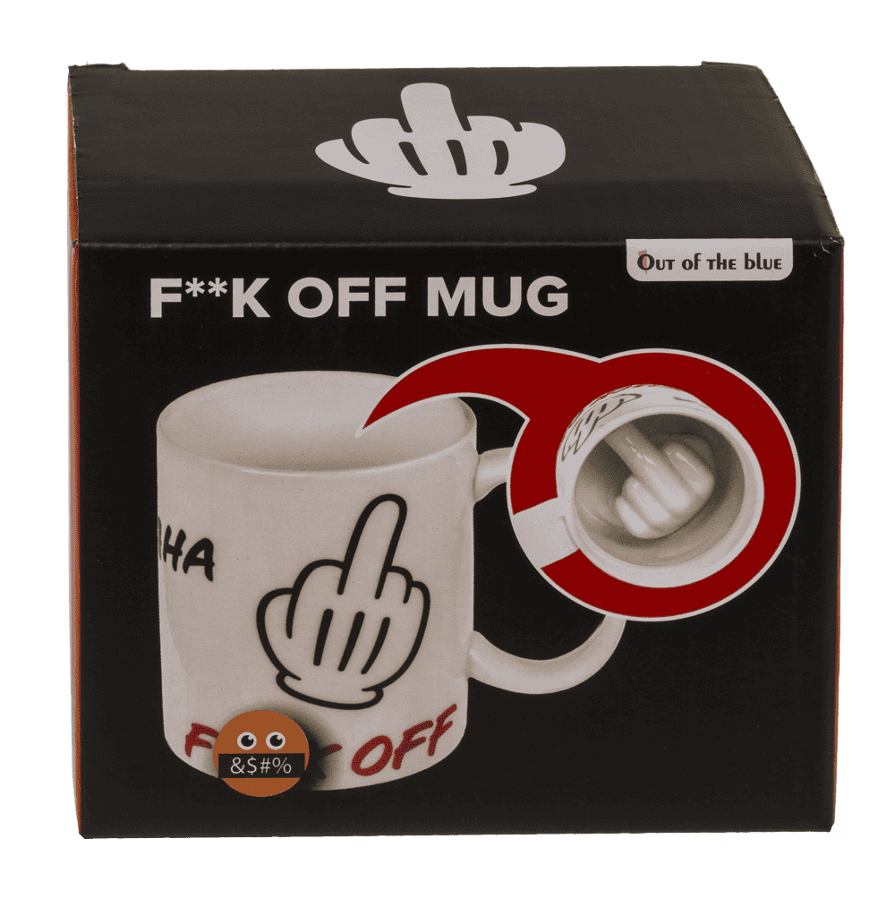 Mug, Fuck Off, Ceramic, 8 x10 cm,