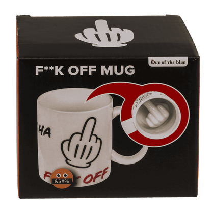 Mug, Fuck Off, Ceramic, 8 x10 cm,