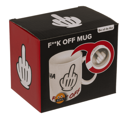 Mug, Fuck Off, Ceramic, 8 x10 cm,
