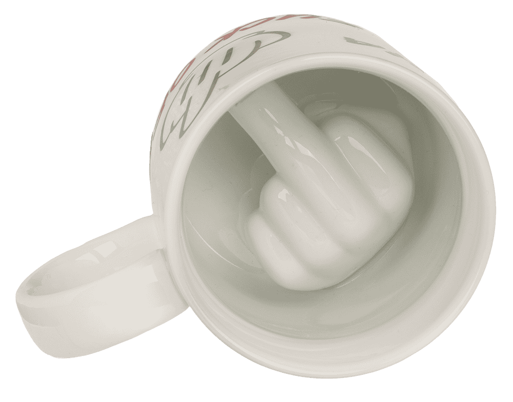 Mug, Fuck Off, Ceramic, 8 x10 cm,