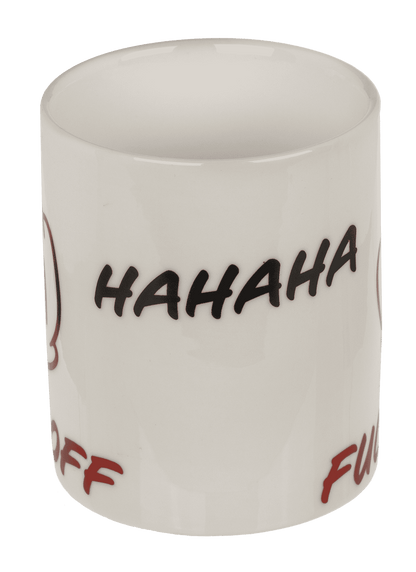 Mug, Fuck Off, Ceramic, 8 x10 cm,