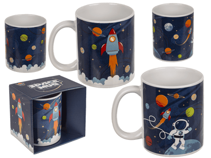 Mug, Space , Stoneware, 8 x10 cm,