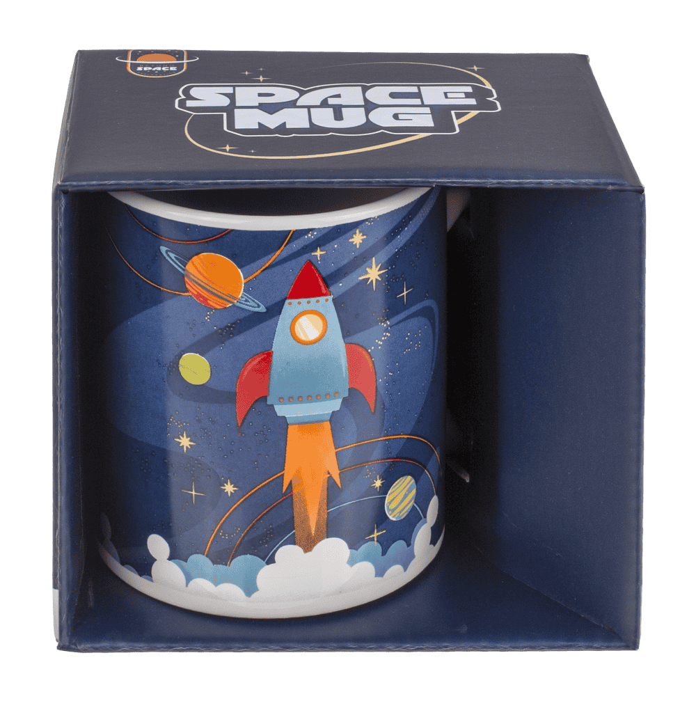 Mug, Space , Stoneware, 8 x10 cm,